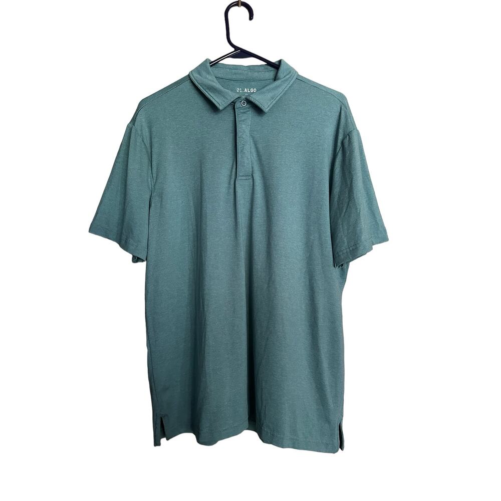 NWOT Algo Blue Performance Short Sleeve Polo Size XL